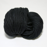 knit & hook - the bulky merino Strang - 901 Schwarz